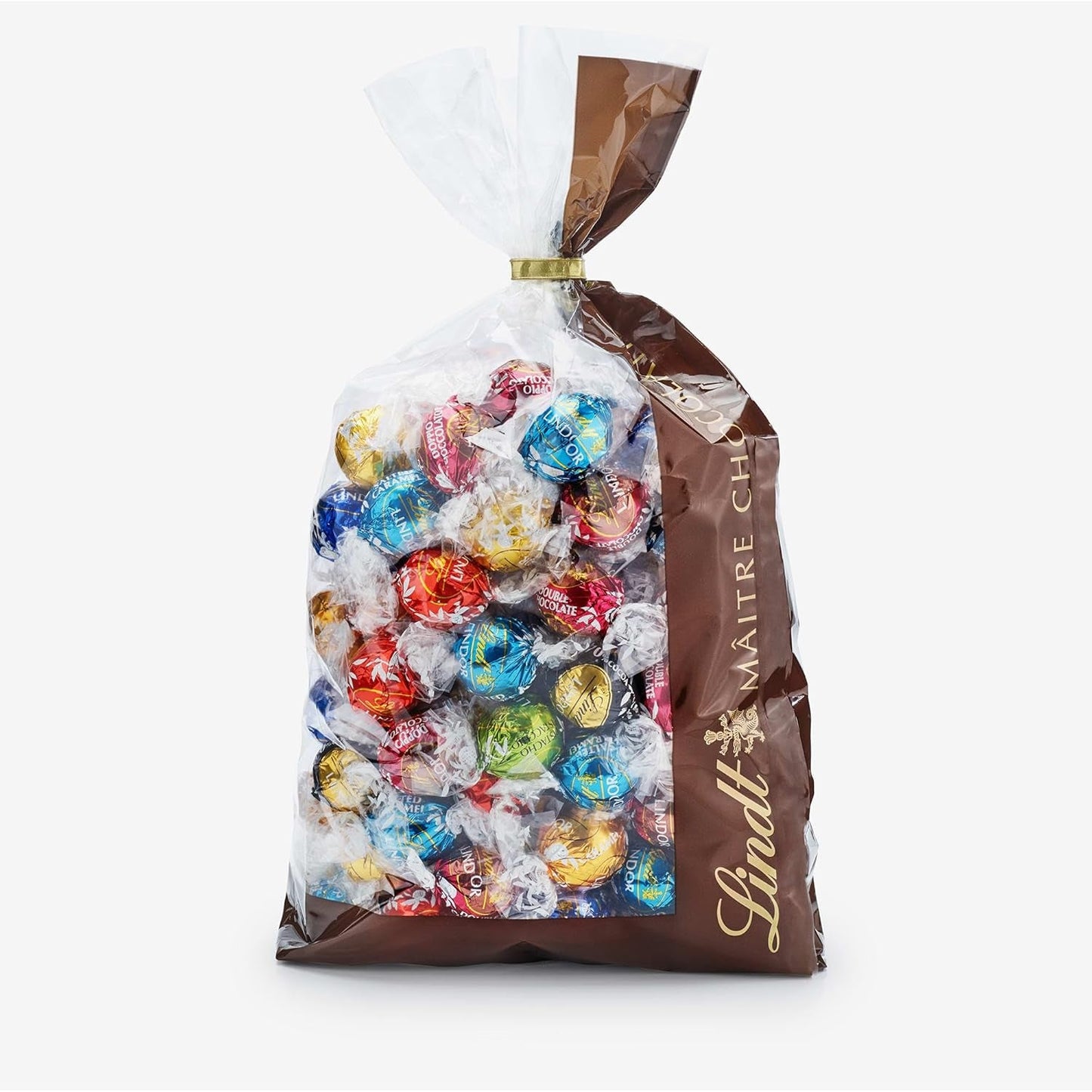 Cioccolata Lindt | Assortimento LINDOR | 1371g | 110 tartufi di finissimo cioccolato con ripieno scioglievole in bocca | Regalo di cioccolato da condividere