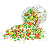 Super Streusel Hohoho Sprinkles Christmas - Decorazione Festiva Per Deliziose Torte 90 G