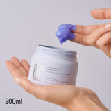 Schwarzkopf Professional BLONDME Bond Repair Purple Mask Maschera per capelli freddi Neutralizza i toni gialli per capelli tinti, decolorati e chiari Condizionante profondo e rinforzante 200 ml Maschera per capelli Naty Shop