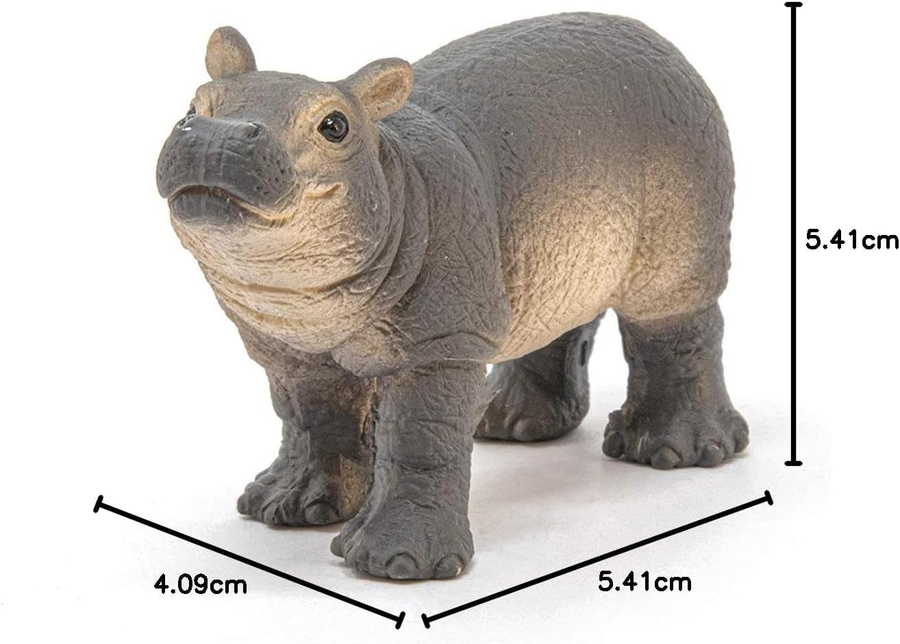 Schleich 14831 Giovane ippopotamo, per bambini dai 3 anni, WILD LIFE - personaggio da gioco Action figures Naty Shop