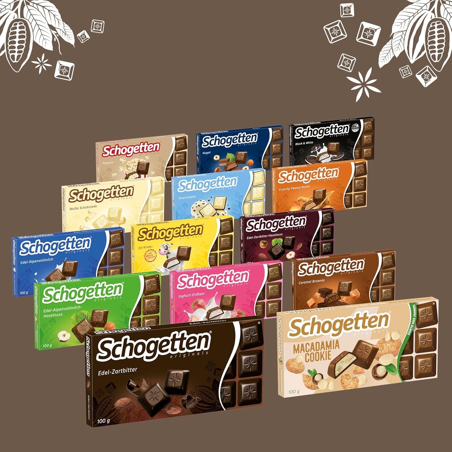 Cioccolato fondente Schogetten (50% cacao), 100 g
