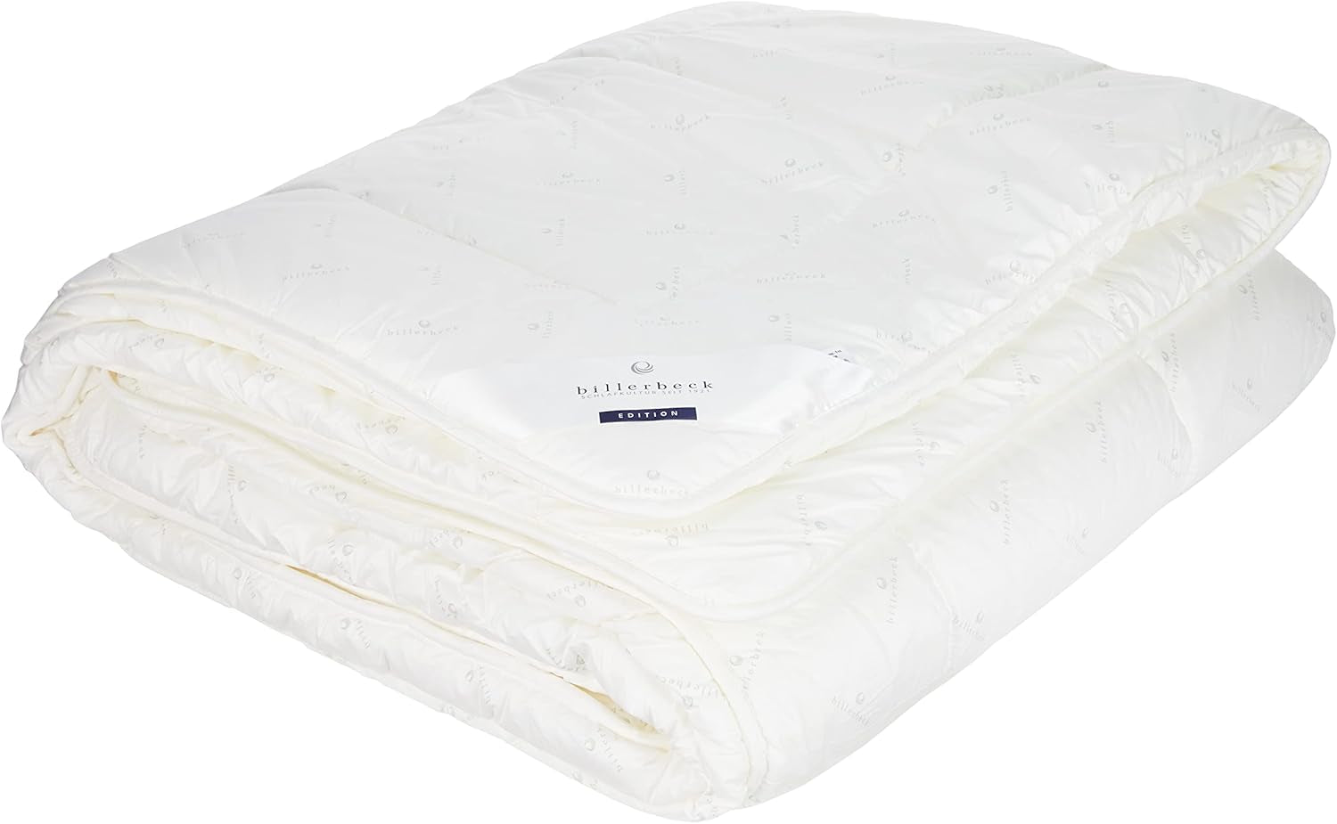 Billerbeck E21 King Fiber Comforter - Raffinata trapunta in fibra di Aloe Vera - 135 X 200 Cm Piumino per tutte le stagioni con calore medio, Bianco Naty Shop Trapunte Singolo 155 X 220 Cm Caldo (L)