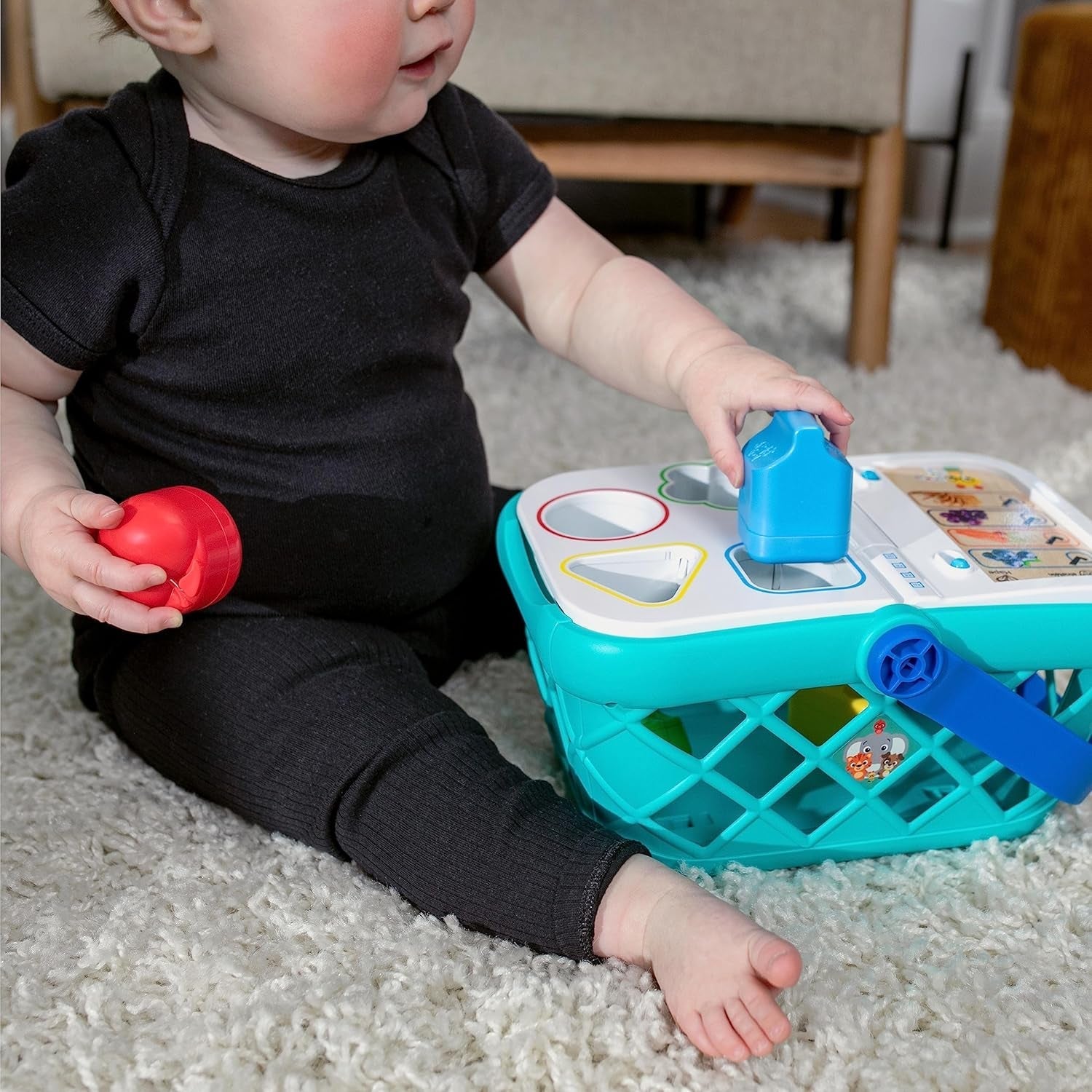 Baby Einstein + Hape Magic Touch Registrati Giocattolo Fai Finta di Check Out, con suoni e musica reali, da 9 mesi in su Bebe Toys Naty Shop