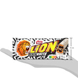 Tavoletta di cioccolato LION Black & White, uno snack dal gusto intenso, cioccolato croccante e gocce croccanti, farcitura brownie, un'esperienza golosa unica, 1 confezione (5 x 30g)