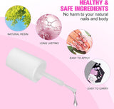 Colla per punte per unghie, Colla per unghie BOLASEN extra forte, 4 pezzi Colla per unghie screpolate, Colla per unghie, Colla per unghie artificiale extra forte, Colla per unghie - 4 * 7 ml