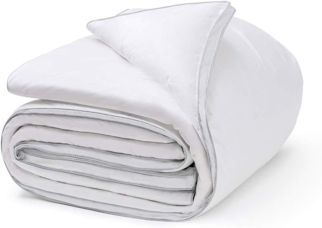 Platino, piuma d'oca, 300 G/M², 240 X 220 Cm, bianco (bianco) Piumini e trapunte Naty Shop Bianco 240X220 Cm
