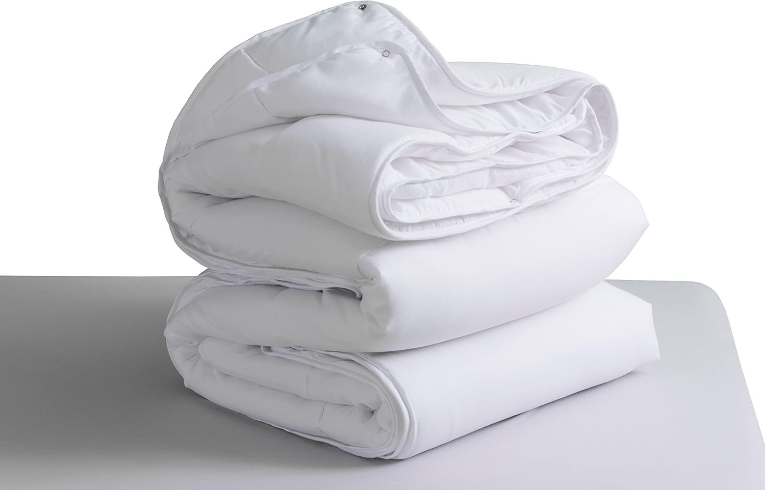 Imbottitura/copertina in fibra siliconata, 4 stagioni, 125 + 250 G, letto 180 cm (260 X 220 cm) Piumini e trapunte Naty Shop White Cama 180 (260X220 Cm)