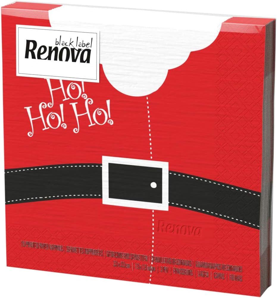 Tovaglioli di carta Renova, Natale, 20 pezzi, 110 G