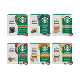 STARBUCKS Probierset, Mixed Cup Variety Pack di Nescafé Dolce Gusto Kaffeekapseln 6 x 12 (72 Kapseln) - Exklusiv bei Amazon