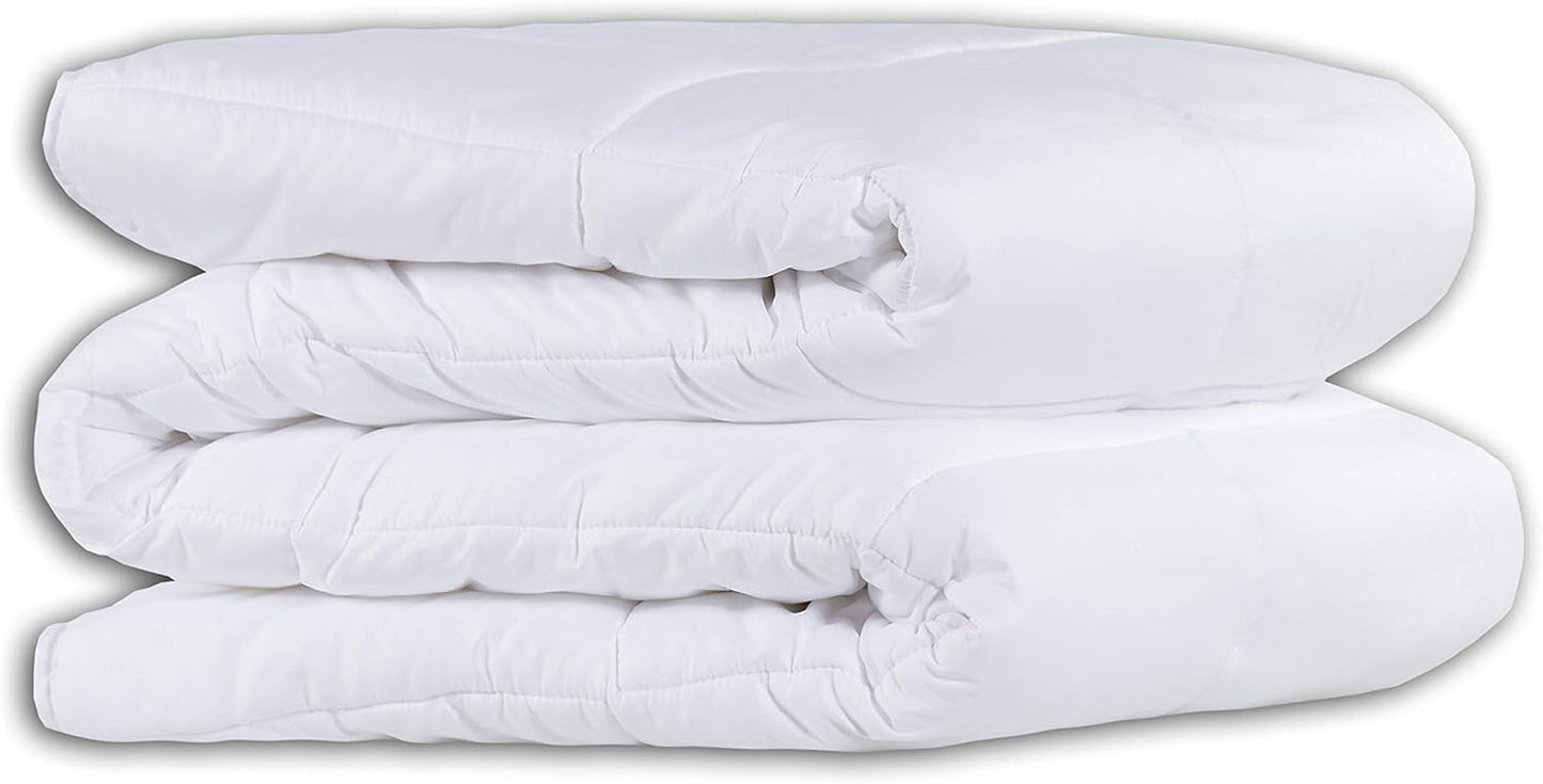 V.I.P. Piumino invernale Very Important Pillow Down, omologato classe 1, 100% poliestere, silicone, cartone, 155 X 205 cm, taglia 300, bianco Trapunte e Piumini Naty Shop