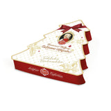 Reber Mozart palline al cioccolato fondente, confezione da 6 con marzapane e torrone, vegan - 1 x 120 g
