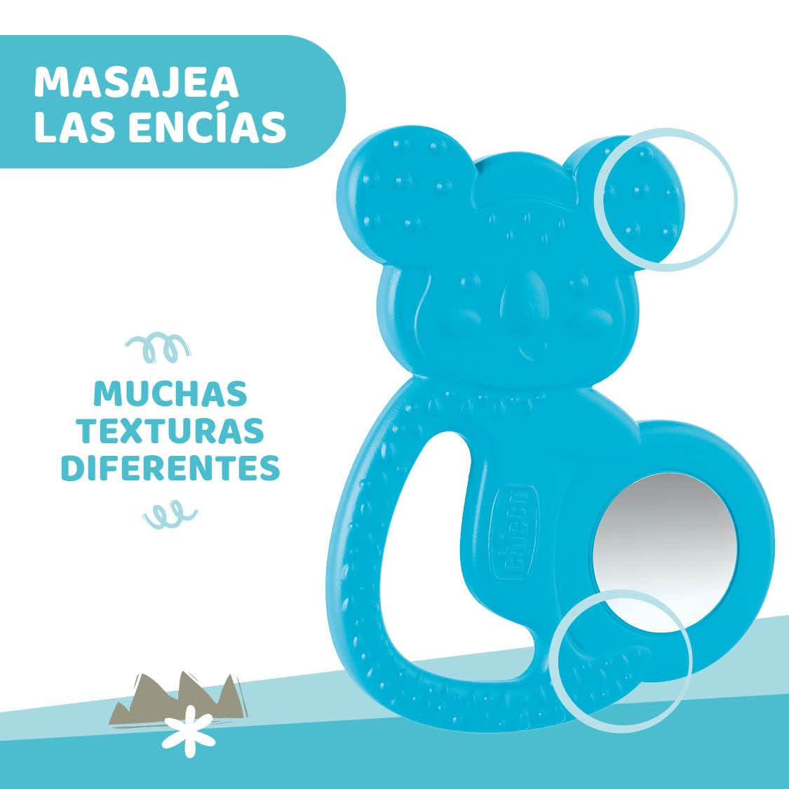 Giocattolo da dentizione Chicco Fresh Power 3D Koala, 4M+