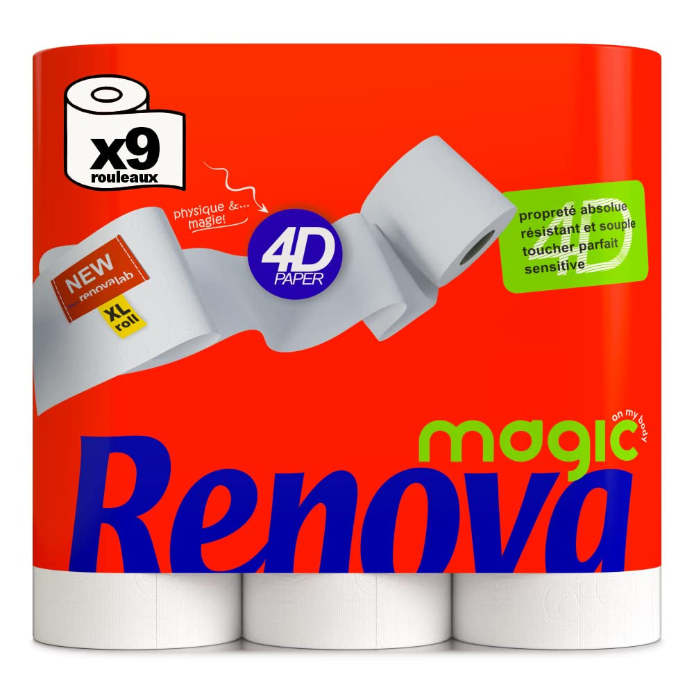 Carta igienica Renova - 9 rotoli
