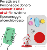 Figura sonora - Piccole storie della Pimpa - Storie e favole sonore per bambini e bambine 1-3 anni - Audible con storie e +, gioco educativo versione italiana Bebe Toys Naty Shop