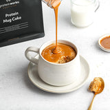 Protein Works Protein Tassenkuchen | Crema al cioccolato | Dieser Köstliche Nachtisch Ist Sehr Protein- Und Ballaststoffreich| Miscela da 500G per panificazione e cottura Naty Shop