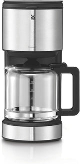 Macchina per caffè espresso WMF Bueno con caraffa in vetro, caffè filtro, 10 tazze, pulsante on/off, sistema antigoccia, filtro oscillante, arresto automatico, piastra riscaldante, 1000W