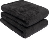 Brentford's Teddy Coperta in pile Coperta da letto grande Peluche Super morbida e calda Copriletto per divano letto Nero - 150 X 200 cm Letti e coperte Besuche den Brentfords-Store Nero 150 X 200 cm