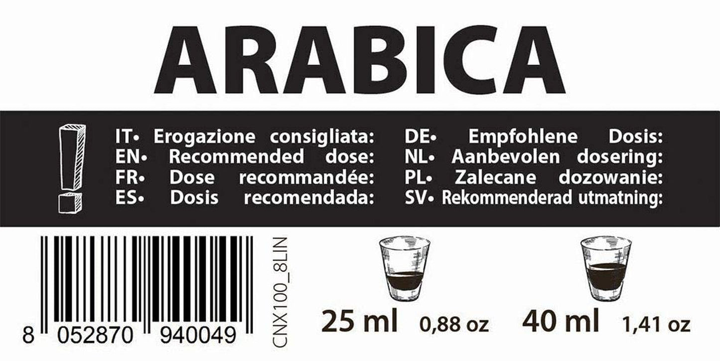 Capsule Caffè Arabica Compatibili Nespresso 5,6g x 100 capsule