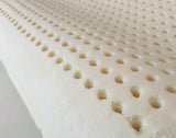 Guanciale in lattice naturale Modello Doppia Onda - Guanciale in lattice traforato Ultra traspirante Recupero naturale e sano - Massimo comfort Ergonomico Antibatterico - 100% Made in Italy Guanciali standard Naty Shop
