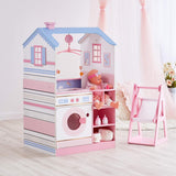 Olivia's Little World Teamson Kids Bambole in legno, 45 cm, doppia faccia, per bambini TD-11460W