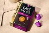 Café Royal Lungo Forte – Capsule di caffè compatibili Nespresso®, 100% Arabica, würzig, dunkle Röstung, Intensität 8/12, Rainforest Alliance, 36 capsule