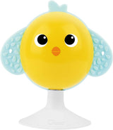 Set regalo pappa Chicco Dou Dou, set bavaglino, seggiolone giocattolo con ventosa a forma di simpatica gallina, con due sonagli colorati, facile da catturare a partire da 6 mesi Baby Toys Naty Shop