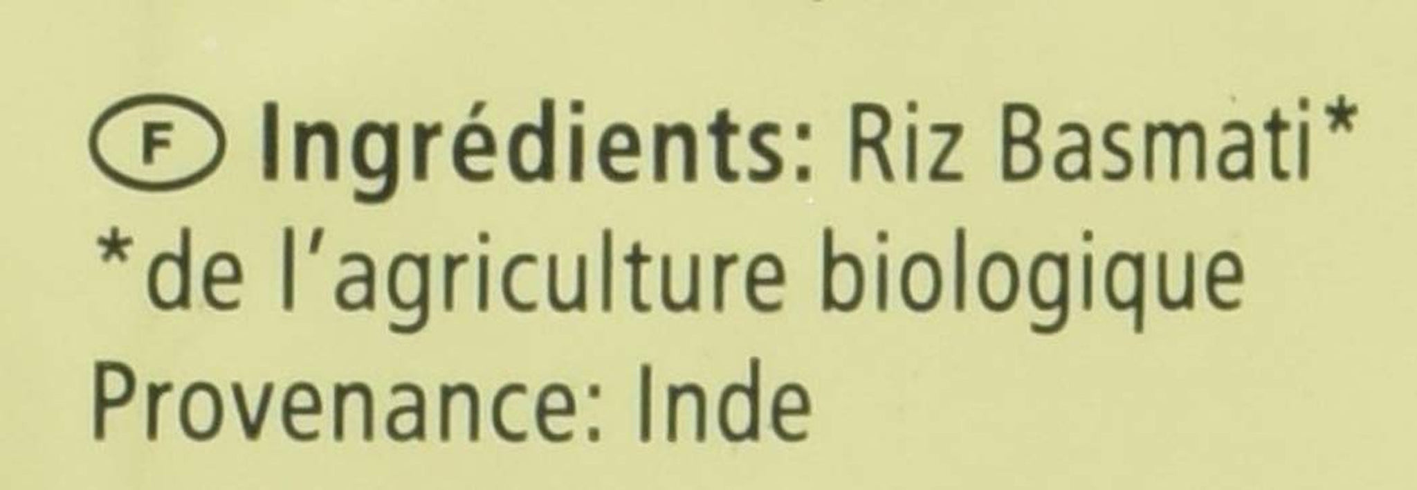Riso Basmati bianco dell'Himalaya biologico, 1 kg