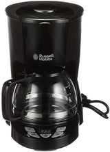 Macchina per caffè Russell Hobbs [Timer digitale, soffione per estrazione e aroma ottimali] Textures+ (da 1 a 12 tazze, caraffa in vetro da 1,25 litri, piastra riscaldante, sistema antigoccia) Macchina per caffè con filtro 22620-56