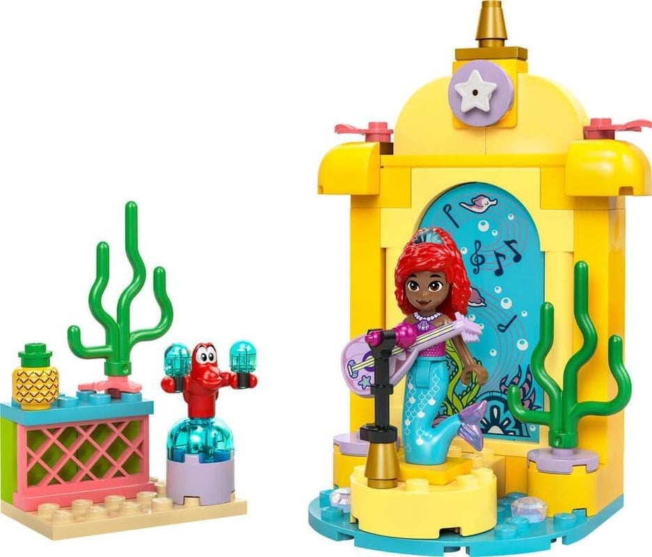 Palcoscenico musicale LEGO® Disney Princess Arielle, giocattolo da costruzione per bambini con 2 personaggi, idea regalo per ragazze e ragazzi dai 4 anni e per i fan delle serie TV, giocattolo per bambini 43235 Set da costruzione Beuche den LEGO-Store