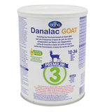 Danalac (confezione da 1) Formula avanzata di latte di capra per la crescita 800 g di latte in polvere per neonati Fase 3 per bambini piccoli e neonati da 1 a 3 anni