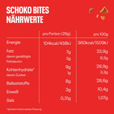 Bocconcini di cioccolato NEOH | Senza zuccheri aggiunti, 100kcal a porzione, pezzi croccanti con un ripieno cremoso di nocciole e cacao, perfetti da asporto o come sostituto del muesli | Cheto, a basso contenuto di carboidrati | Confezione da 3 x 29 g