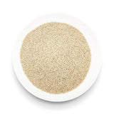 Semi di sesamo biologici 3 kg, semi oleosi biologici crudi, sesamo bianco, decorticato naturalmente, non tostato, fonte di calcio e ferro, confezione economica