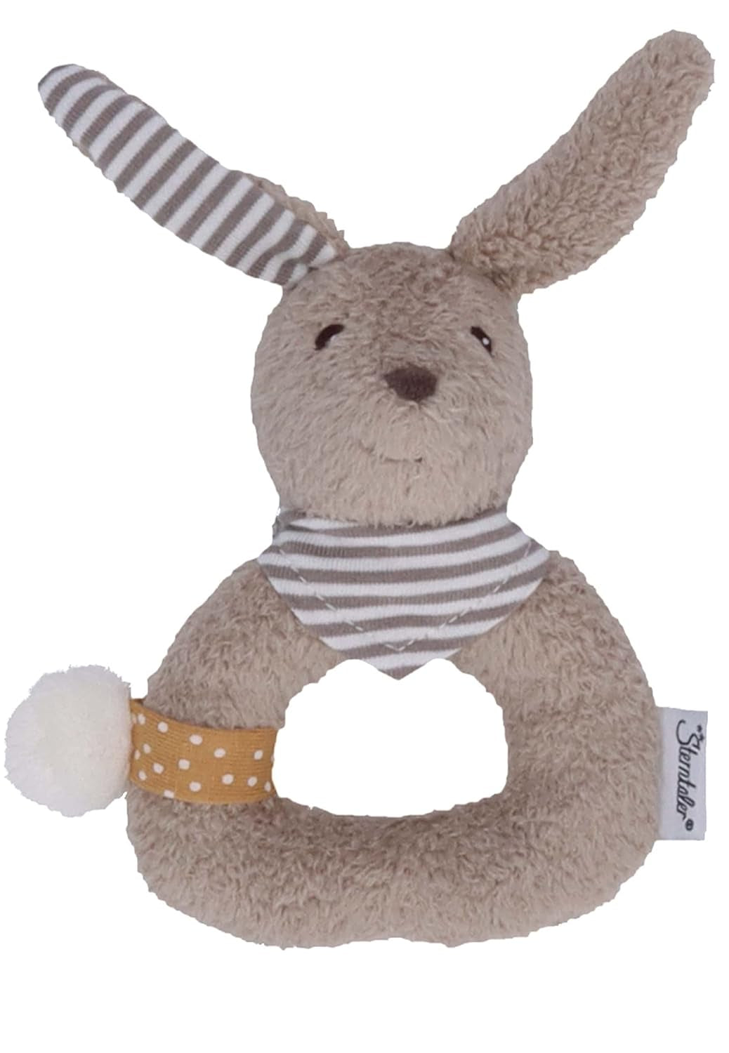 Sterntaler giocattolo unisex per bambini, giocattolo da catturare per bambini, coniglietto felice - giocattolo da catturare per bambini, giocattolo da catturare per bambini, giocattolo per bambini - marrone Toys Bebe Naty Shop
