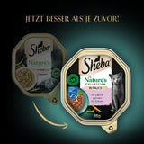 SHEBA Cibo umido per gatti, Collezione Nature in salsa di salmone, 2 x 11 x 85 g