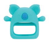 Nuby - Guanto dentale in silicone, senza BPA, Blue Koala, da 3 mesi in su