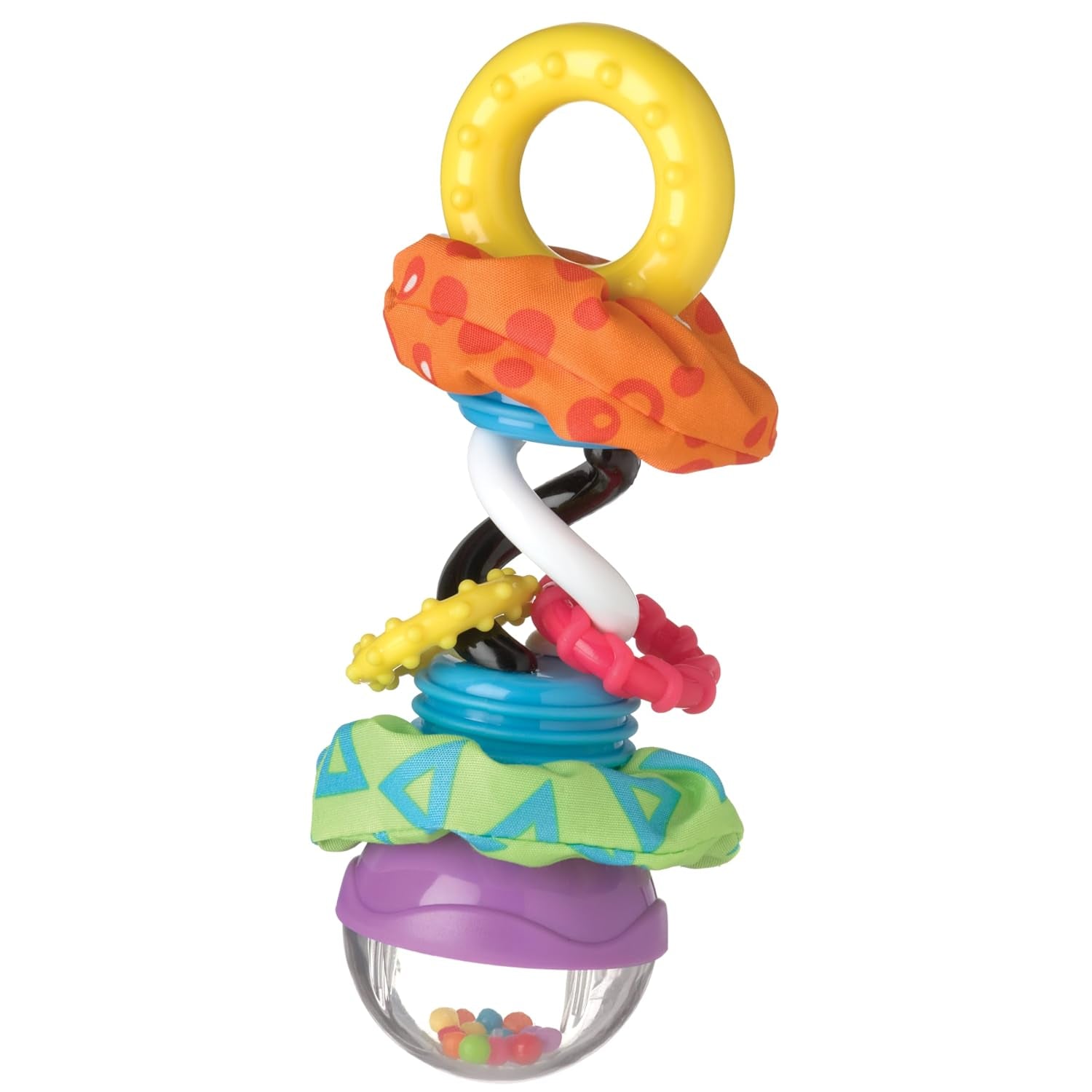 Playgro Rattle Super Shaker - palla a sonagli per bambini - palla a sonagli - palla a sonagli per bambini - palla a sonagli - abilità motorie - giocattolo per bambini - abilità motorie per bambini - giocattoli colorati Bebe Naty Shop Rattle Super Shaker
