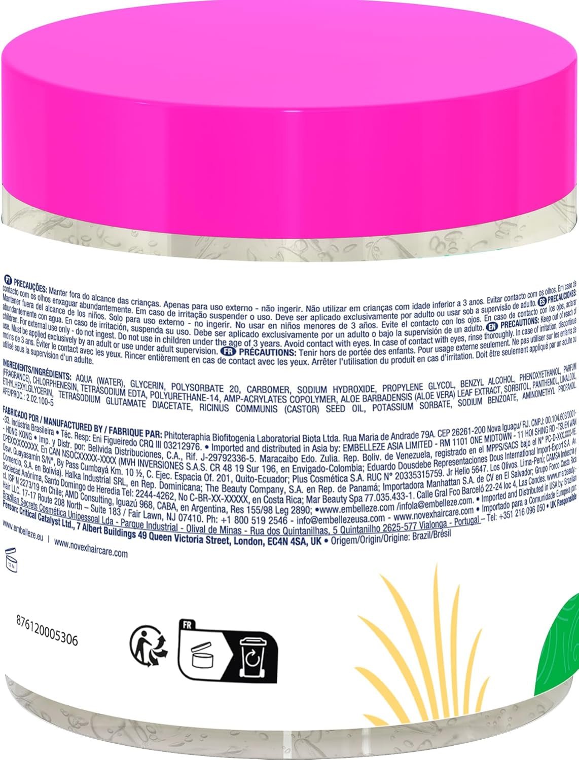 Elastico per capelli NOVEX I Miei Piccoli Riccioli Bambini - Bagno e Cura della Pelle Naty Shop