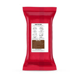 Extra Fondant Chocolate Brown 1kg - Fondente extra elastico al gusto vaniglia, perfetto per ricoprire torte - Chocolate brown - 1 kg Pasta di zucchero Naty Shop