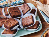 Mix Per Fudge Brownie: Einfach Zu Berübenender, Extrem Fudgy Brownie Mit Richem Schokoladengeschmack, Halal. 500 G. Miscela per panificazione e cottura Naty Shop