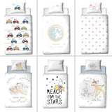 Biancheria da letto per bambini, coniglietto e stelle, cotone Biancheria da letto - bambini Naty Shop