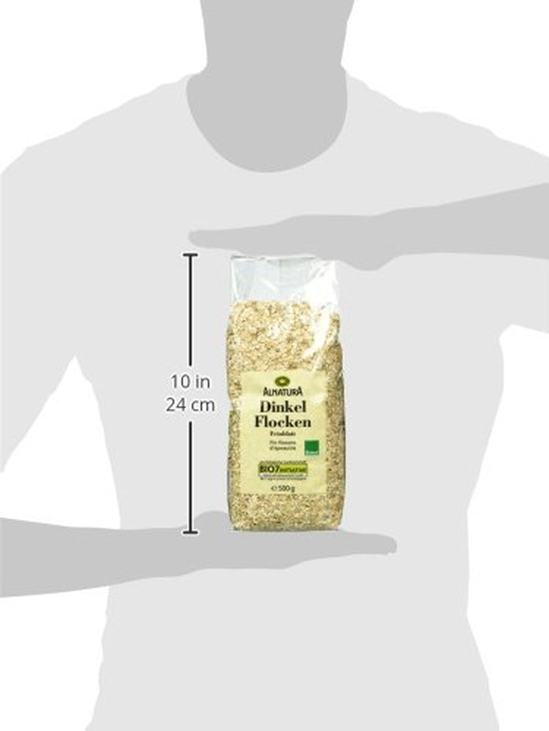 Fiocchi di farro biologico, fiocchi fini, 500g
