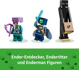 LEGO Minecraft The End Dragon e The End Ship Set di giocattoli d'azione e di scoperta Set di costruzioni per videogiochi Set di avventure Regalo per ragazzi e ragazze 8 anni 21264 Set di costruzioni Beuche den LEGO-Store