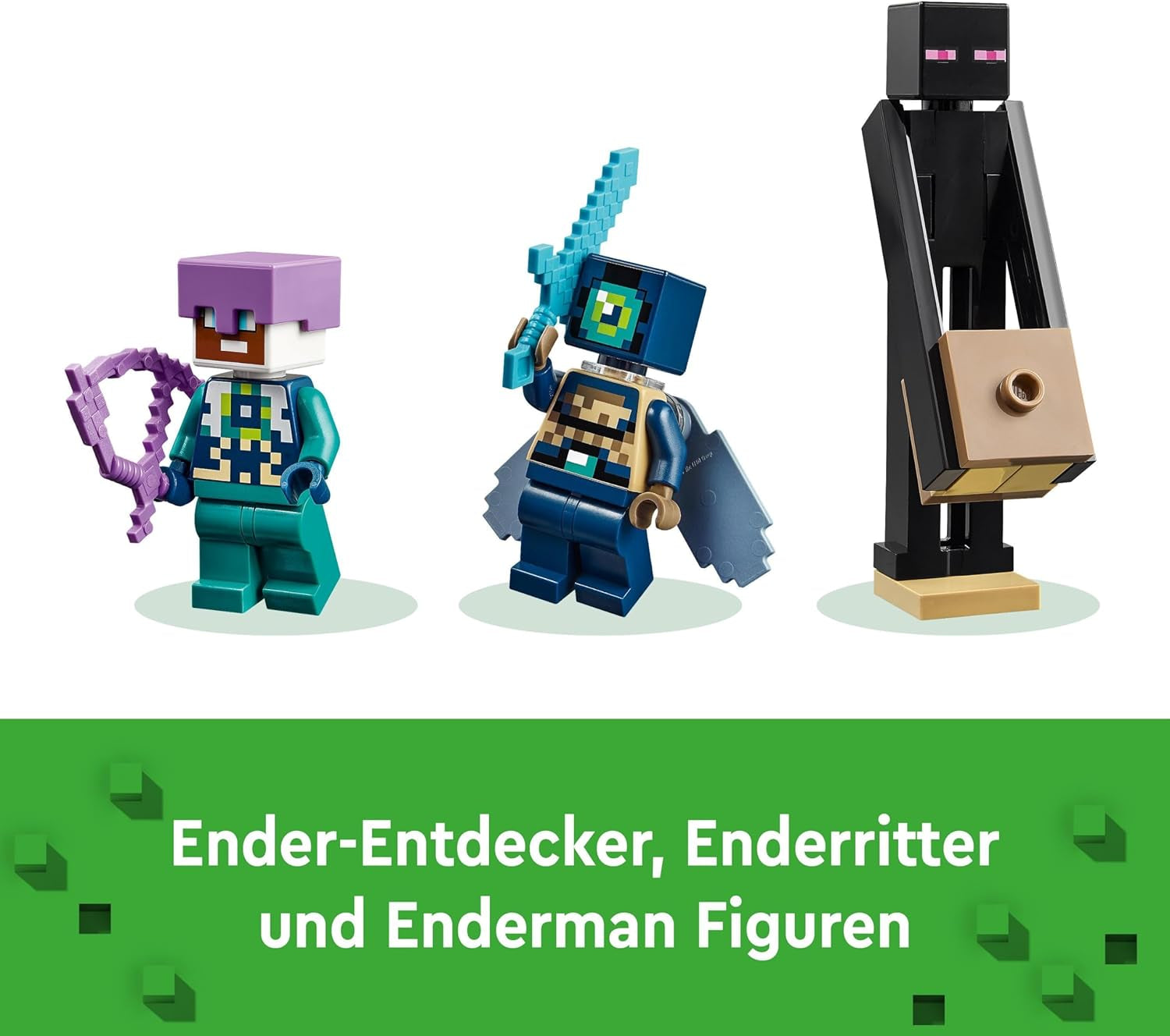 LEGO Minecraft The End Dragon e The End Ship Set di giocattoli d'azione e di scoperta Set di costruzioni per videogiochi Set di avventure Regalo per ragazzi e ragazze 8 anni 21264 Set di costruzioni Beuche den LEGO-Store