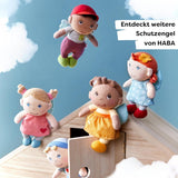 Tappetini HABA Guardian Angel - Simpatica bambola in tessuto (15 cm), regalo di benvenuto ideale per neonati e bambini piccoli - Lavabile a 30 °C - 2011869001
