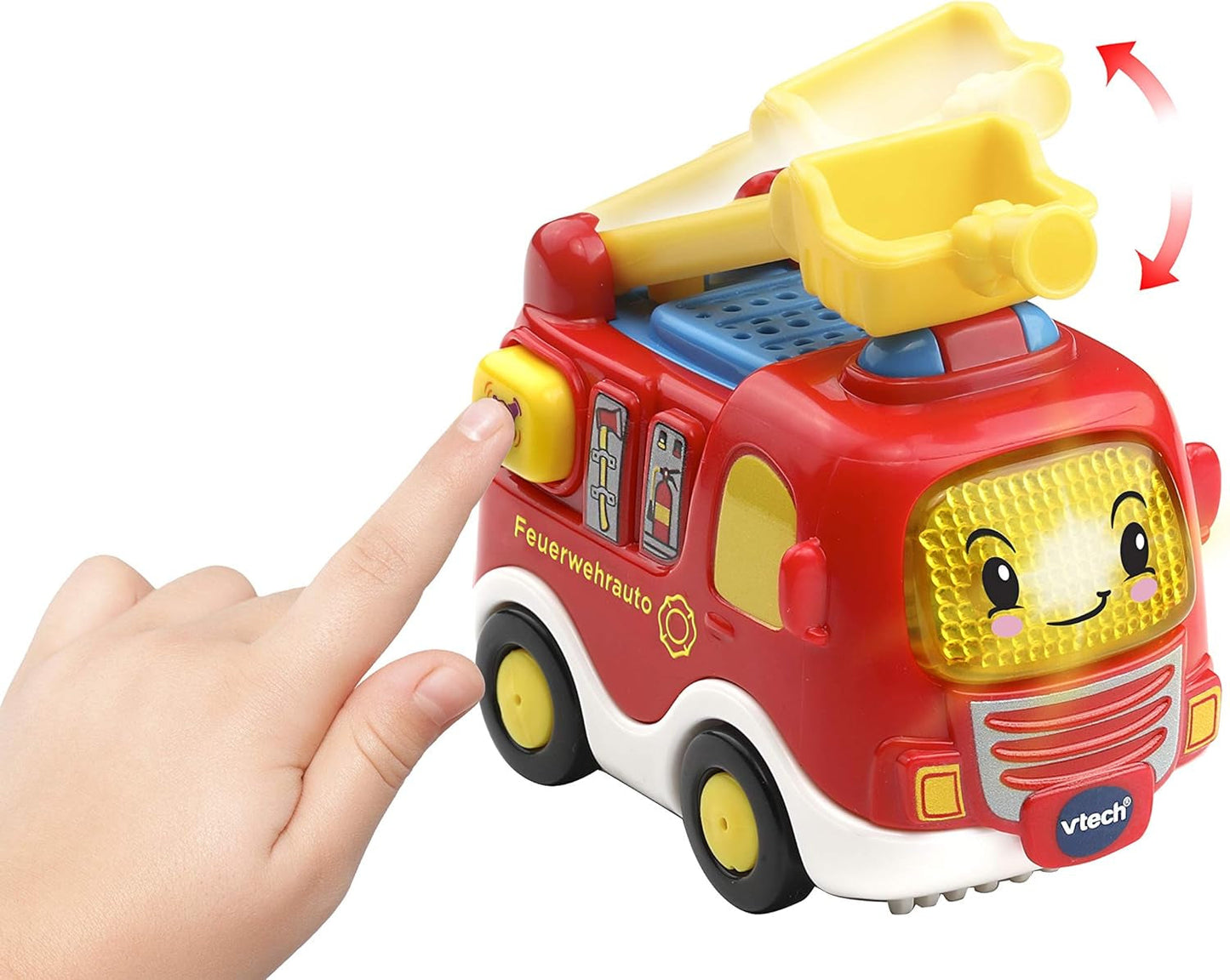 Vtech TUT TUT Baby Flitzer - Garage, colorato, 66,6 x 75,3 x 45,1 cm & TUT TUT Baby Flitzer - Autopompa - macchinina con musica, pulsante luminoso, frasi e suoni interessanti Bebe Toys Naty Shop