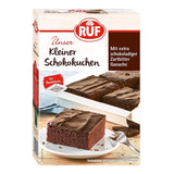RUF Kleiner Himbeer-Schokokuchen, Mini-Kuchen Mit Feiner Puddingcreme, Himbeeren Und Weißen Schokoraspeln, Inkl. Backform, 1X252G Miscela per cuocere e cuocere Naty Shop 270 G (1Er Pack) Schokokuchen