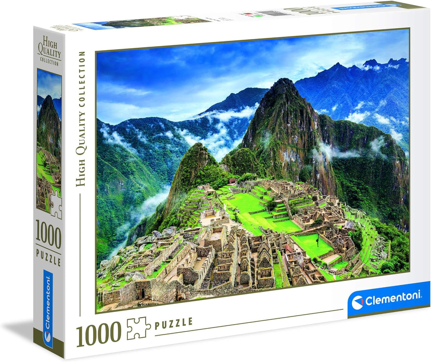 Clementoni 39604 Machu Picchu - Puzzle 1000 pezzi dai 9 anni, Puzzle colorato per adulti dai colori vivaci, Gioco di abilità per tutta la famiglia, Simpatica idea regalo Puzzle Naty Shop