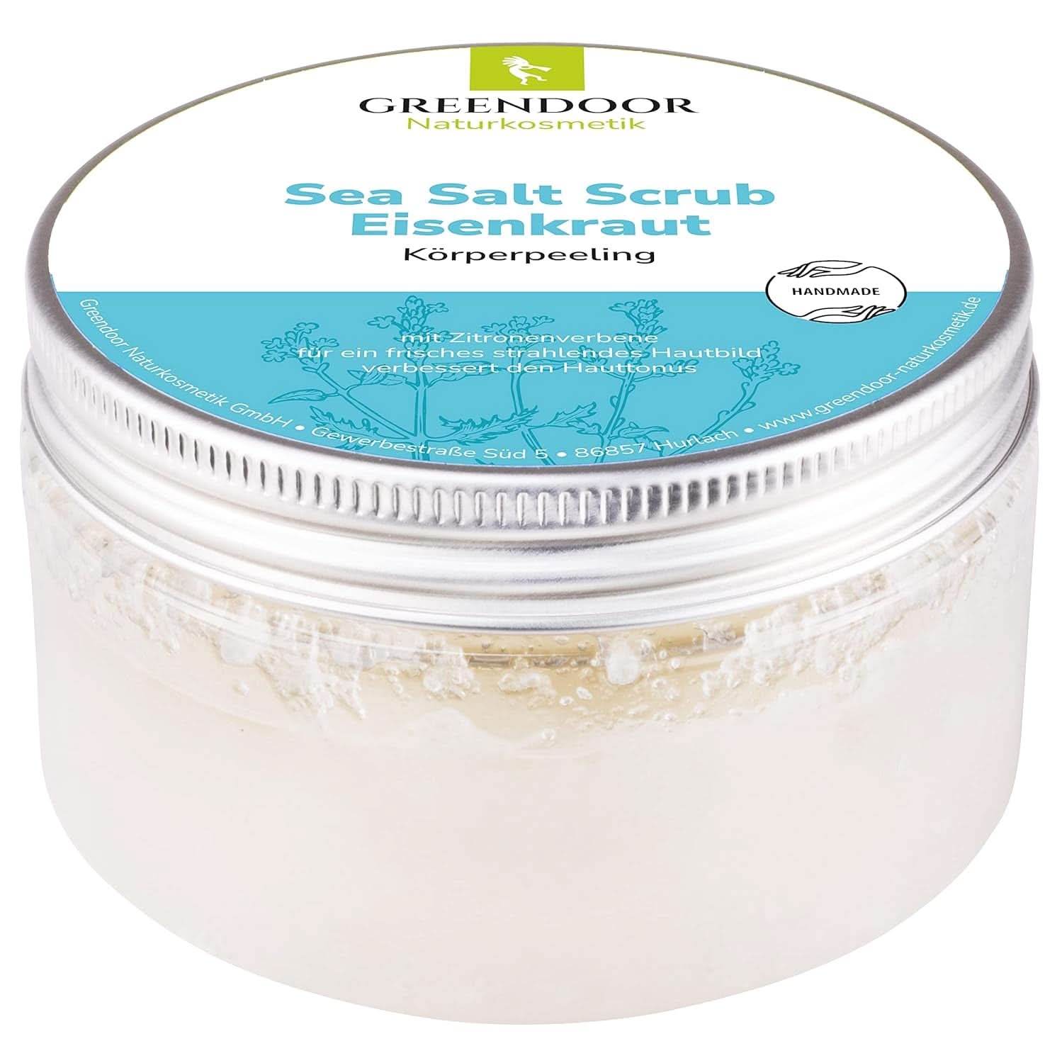 GREENDOOR Scrub Corpo, Vegano, Profumo di Limone, 280 g Cosmetici e Beauty Naty Shop