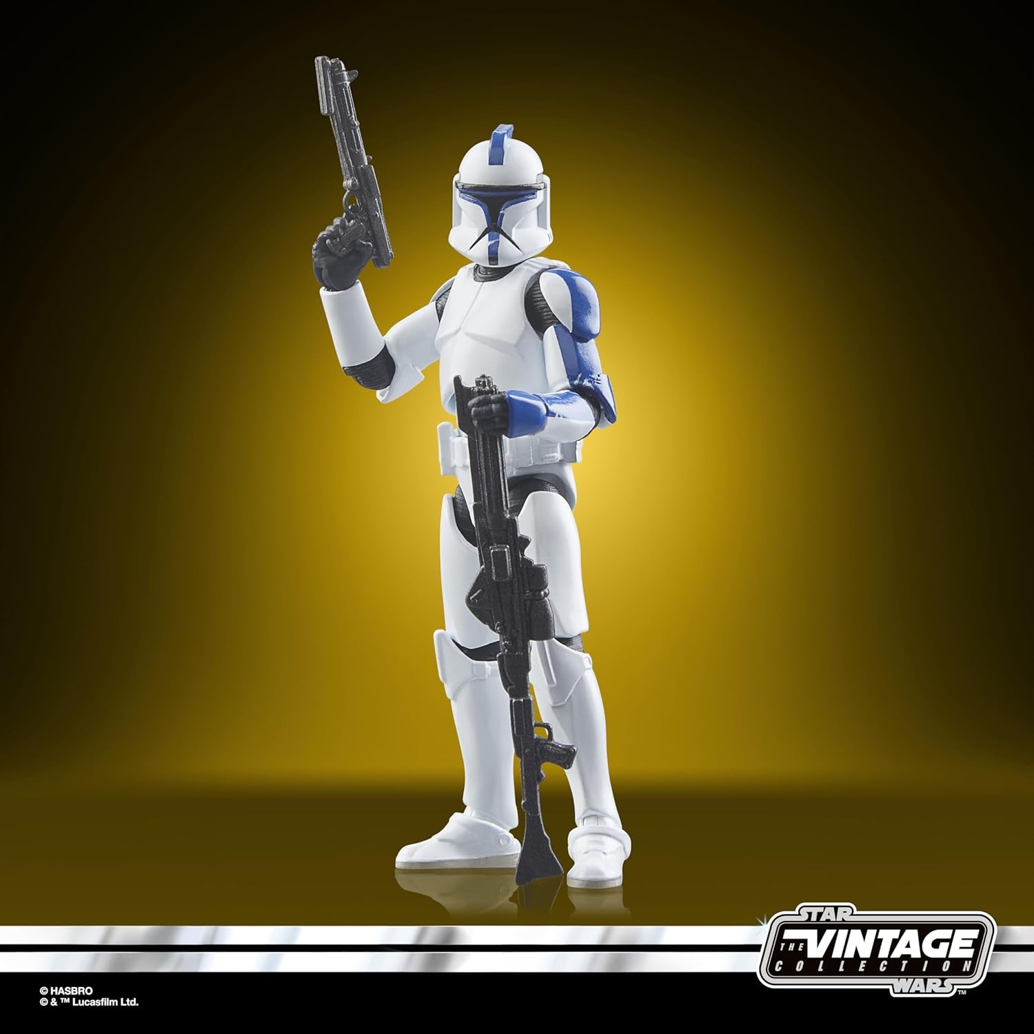 Star Wars the Vintage Collection Clone Trooper Lieutenant (Teth), Star Wars: Ahsoka Action Figure, 9,5 cm Action figures Naty Shop