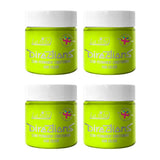 Indicazioni colorazione semipermanente per capelli scatola da 100 ml confezione da 4 (Pillarbox Red) Tintura per capelli Naty Shop Fluorescent Lime 100 Ml (confezione da 4)